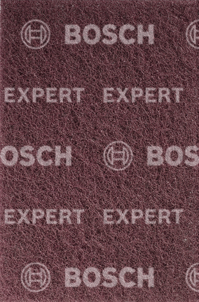Bosch EXPERT N880 Almohadilla de vellón granate Mediana A.